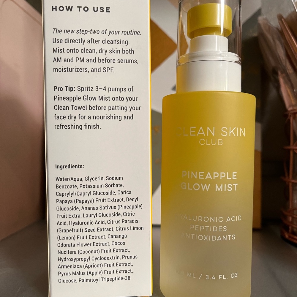 Skin Clean Club Pineapple Glow Mist